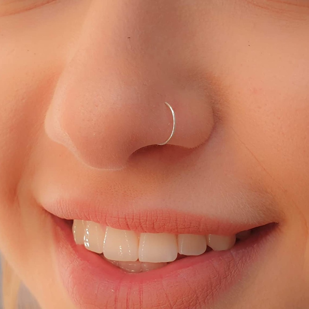 12 piece FAKE nose rings